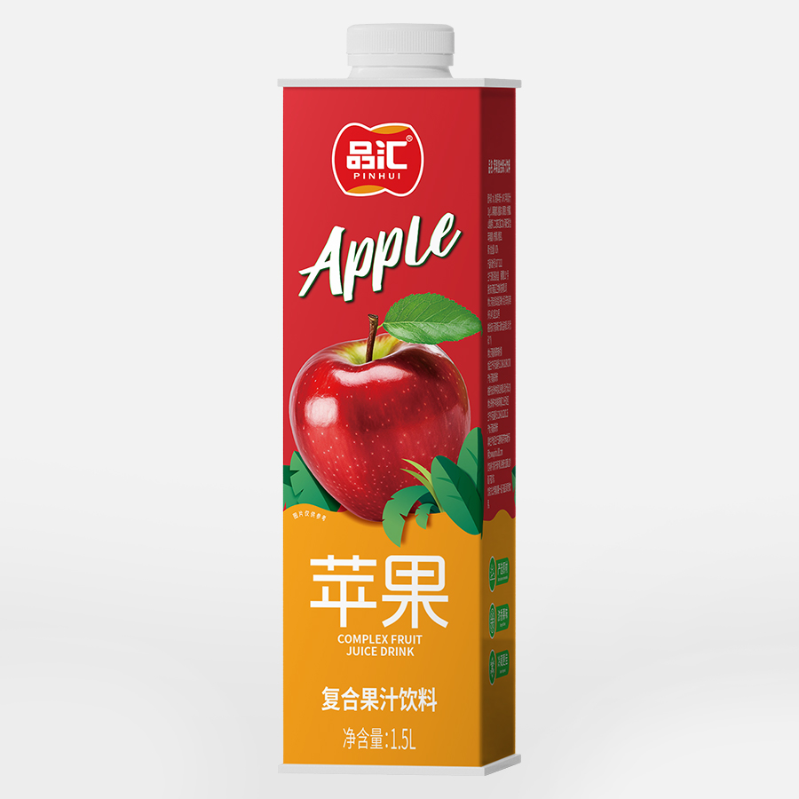 1.5L盒装苹果汁