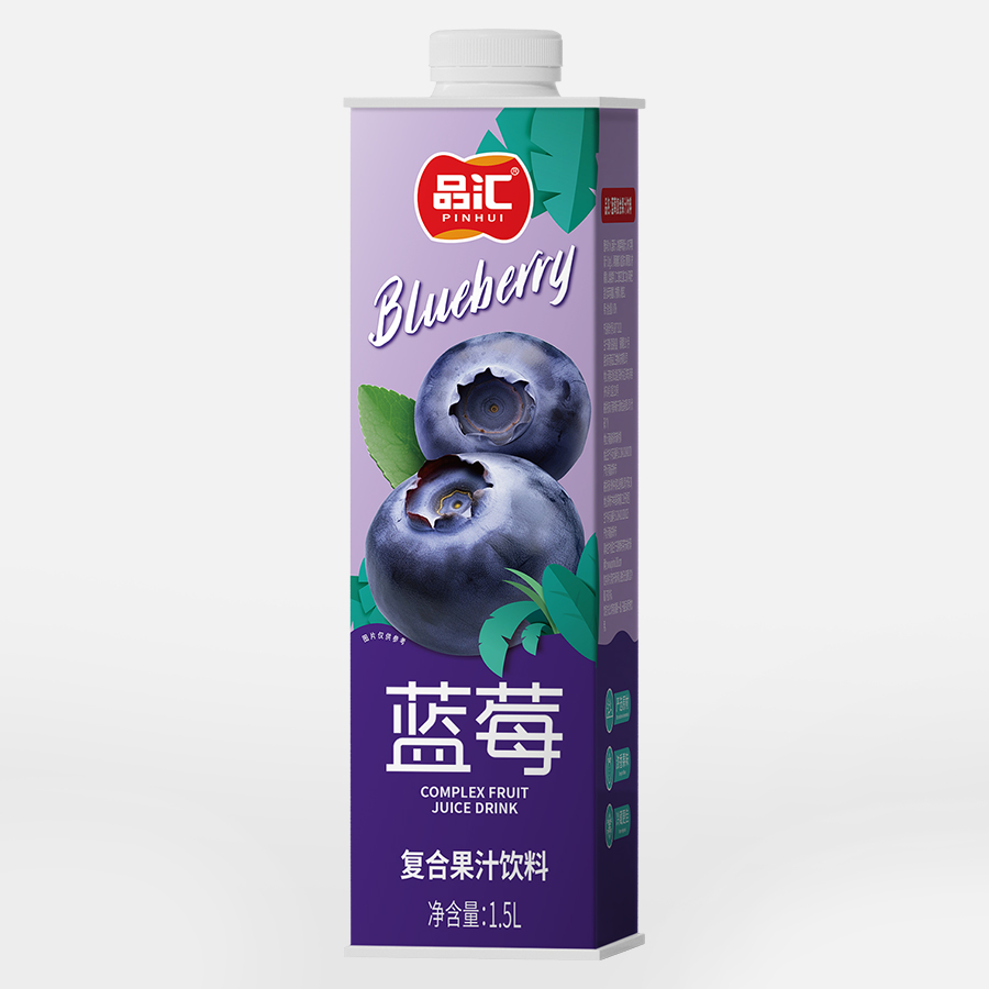 1.5L盒装蓝莓汁