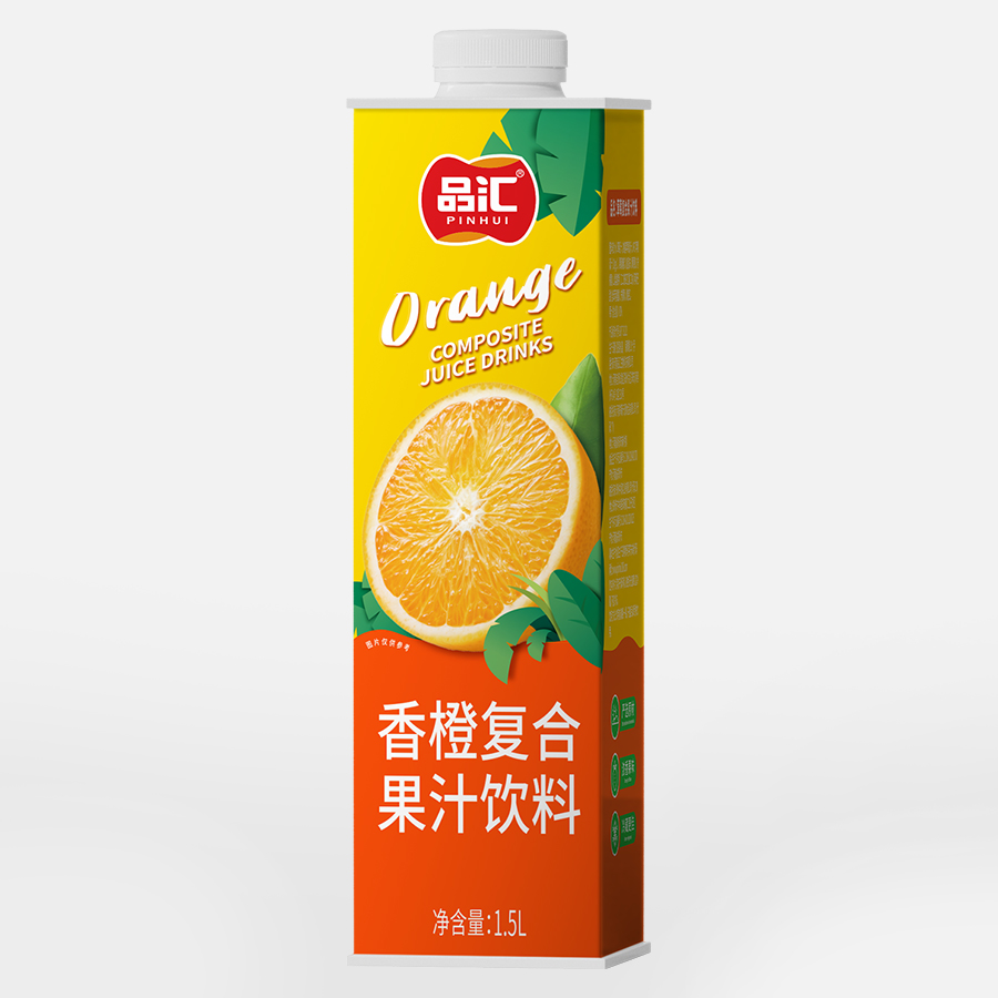 1.5L盒装香橙汁