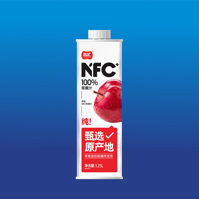 1.25L盒装苹果汁